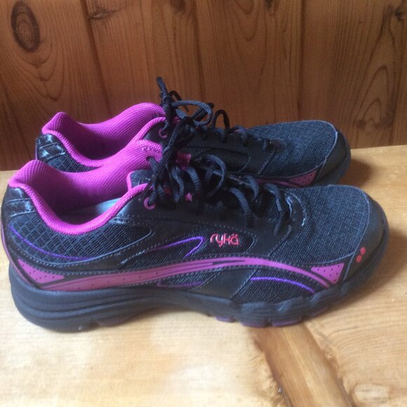 Ryka Glide Walks Black, Pink & Purple Walking/Hiking Activewear Sneaker Size 8M - Picture 3 of 7